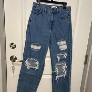 👖 Trendy RSQ Destroyed Baggy Jeans - Size 29, Perfect Distressed Look! 👖